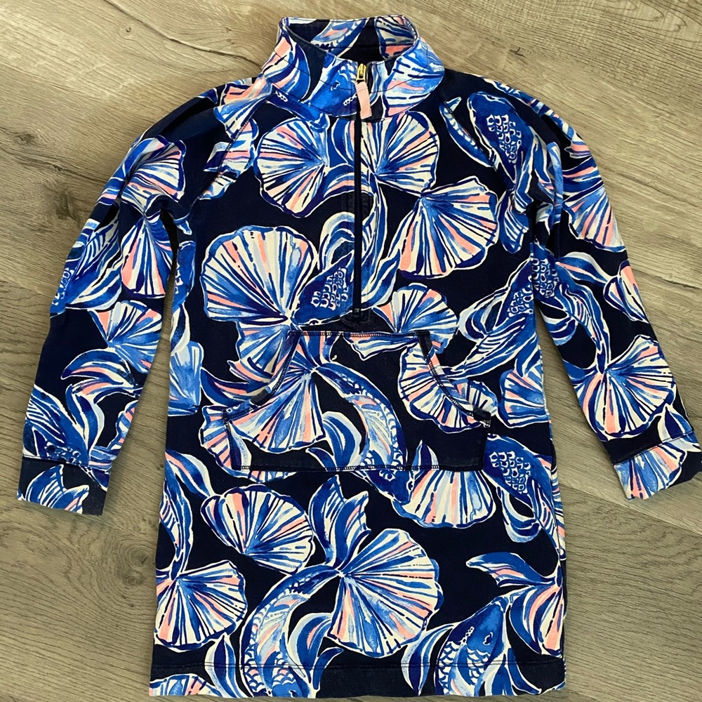 Lilly Pulitzer girls size medium pop over dress